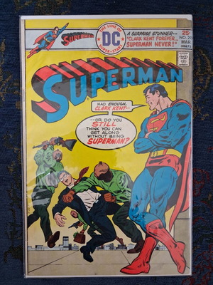 Superman 297 (1939) used comic book