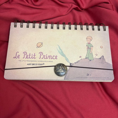 The Little Prince weekend planner used with hardcover