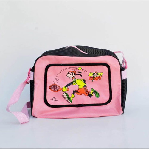 Paxos Vintage Pink Shoulder Bag Crossbody with Cartoon Designs used