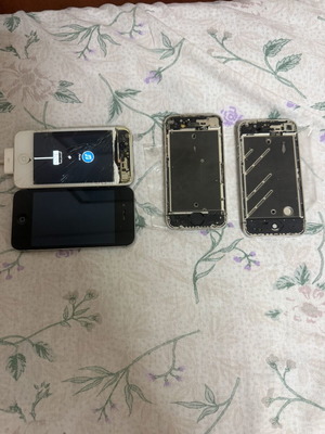 iPhone 4/4s parts used, no batteries included