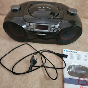 Blaupunkt Φορητό Ηχοσύστημα BB30BT με Bluetooth / CD / MP3 / USB / Ραδιόφωνο σε Μαύρο Χρώμα