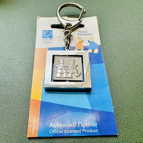 Olympic Games 2004 Keychain new with two sides