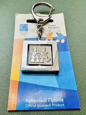 Μπρελόκ Ολυμπιακών Αγώνων 2004 καινούργιο με δύο όψεις