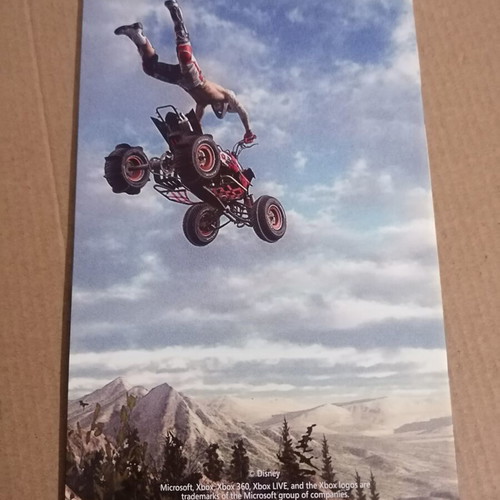 Pure Xbox 360 game manual in English and 5 other languages