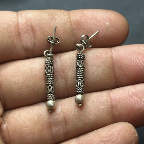 Silver 925 Earrings like new, 3.7 grams