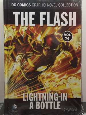 The Flash Lightning In The Bottle γραφική νουβέλα καινούργια, Original Eaglemoss