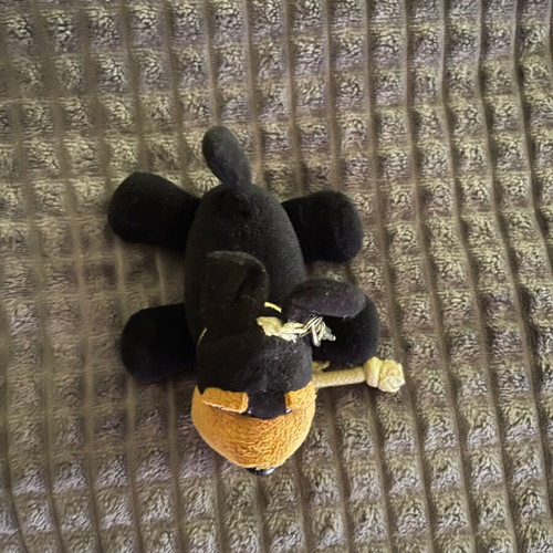 Dog keychain new, black