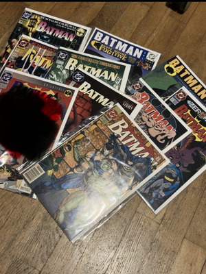 Σετ 9 τεύχη κόμικ Batman, περιλαμβάνει 489, 501, 509, 511, 517, 531, 533, 601, 602