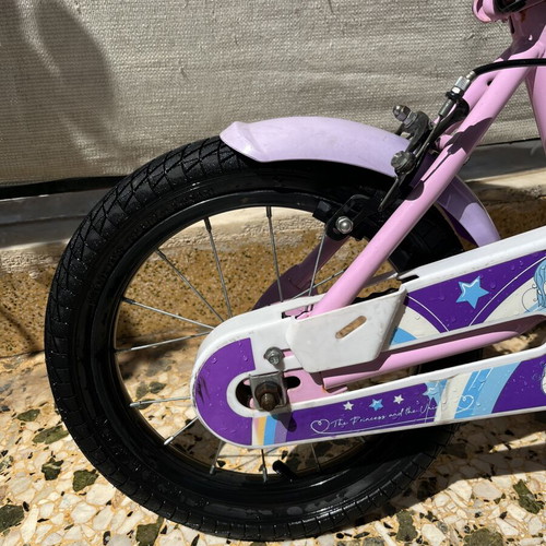 Clermont Candy 14" children's bike, pink/purple