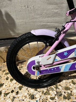 Clermont Candy 14" children's bike, pink/purple