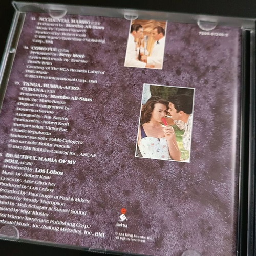 The Mambo Kings Original Motion Picture Soundtrack CD like new