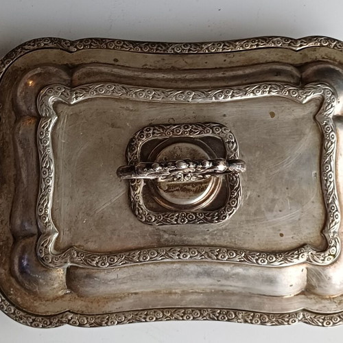 Vintage silver serving dish set 900 Egypt, 1.470 g