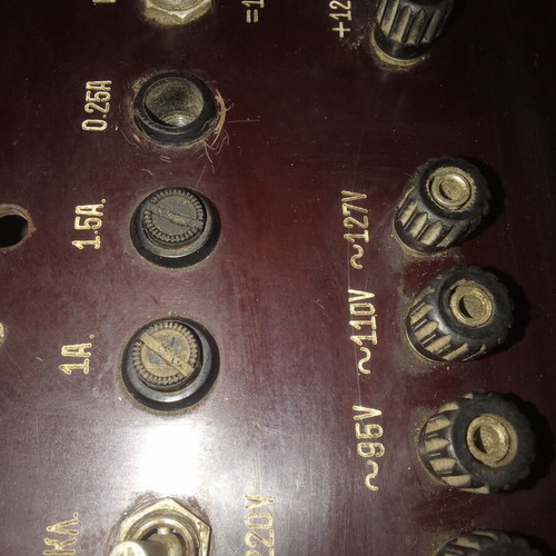 Retro military transformer MNO(1977) working