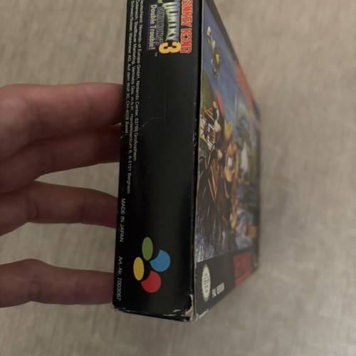 Donkey Kong Country 3 Super Nintendo SNES game used