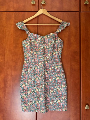Φόρεμα Desiree ρομαντικό ρετρό μεταχειρισμένο με floral σχέδιο