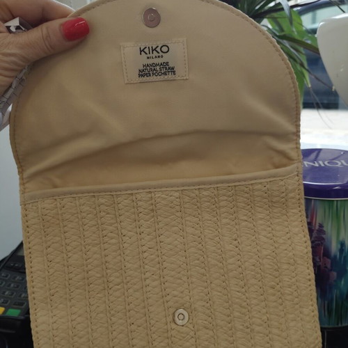 Kiko straw clutch new