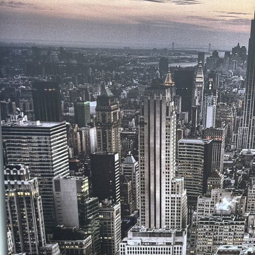 Canvas print New York Skyline large 182 x 125 cm like new
