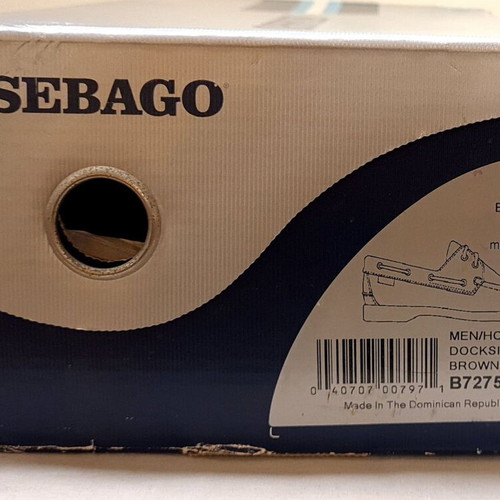 Sebago Boat Shoes New No 43.5 Brown
