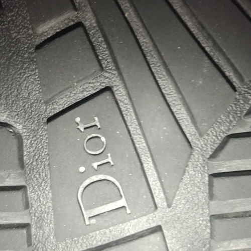 Christian Dior black slippers size 44 like new
