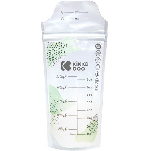Kikka Boo Breast Milk Storage Bags 50 Pieces New