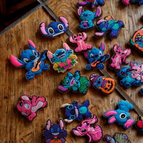 Stitch shoe charms Disney new, pack of 10