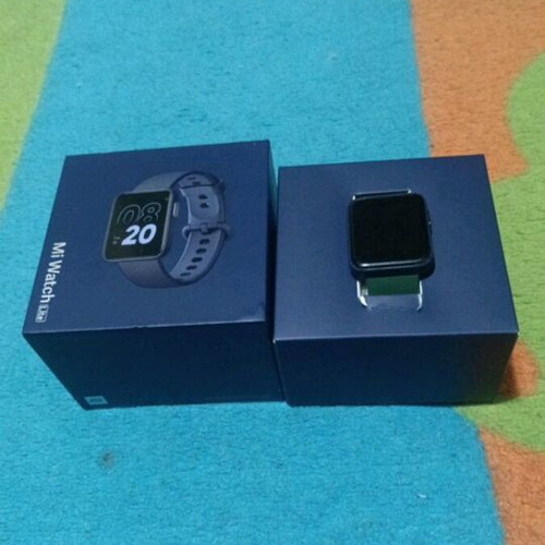 Xiaomi mi Watch lite σαν καινούργιο με μπλε και πορτοκαλί λουράκι