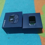 Xiaomi mi Watch lite σαν καινούργιο με μπλε και πορτοκαλί λουράκι