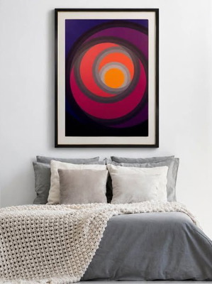 Neil Korpi Saturn Suite limited edition serigraph print