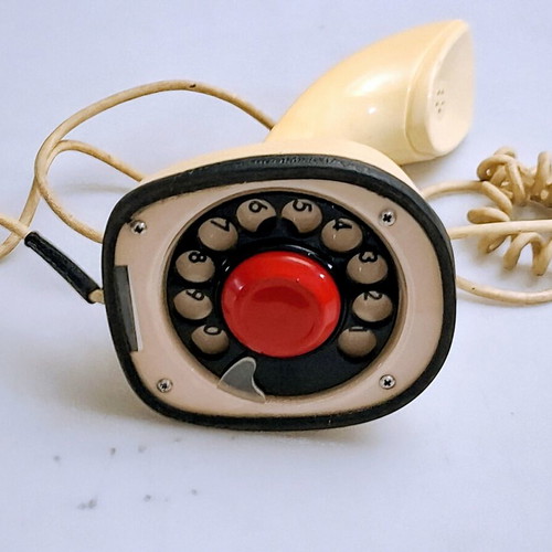 Hotel telephone from 1970 like new, length 21 cm