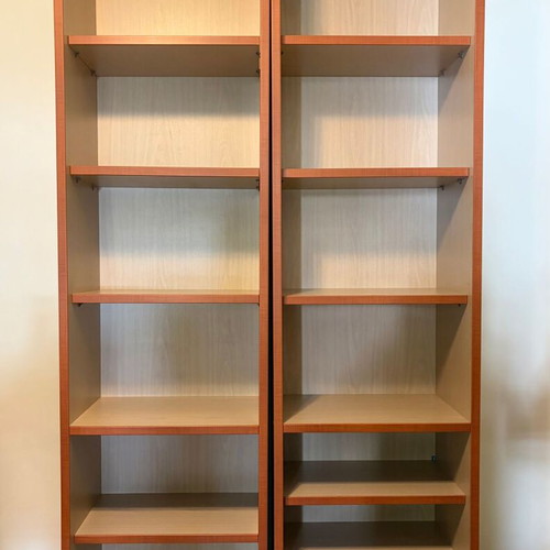 Professional Bookcases like new, set of 2, cherry finish