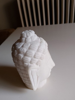 Buddha head like new, marble