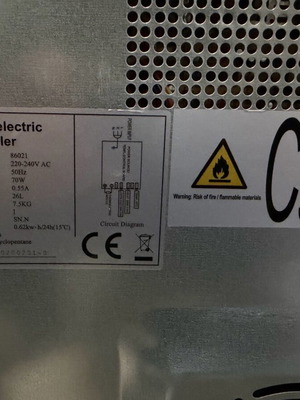 Mini Bar cooler used
