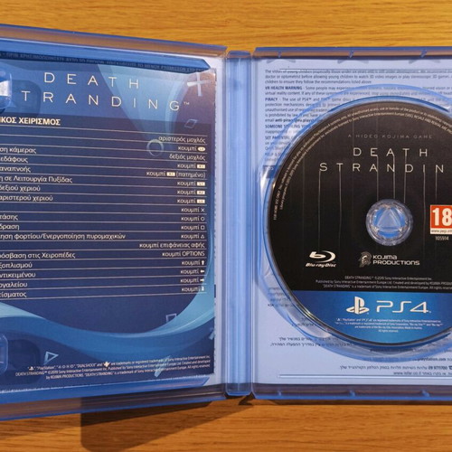 Death Stranding PS4 like new, opened packaging