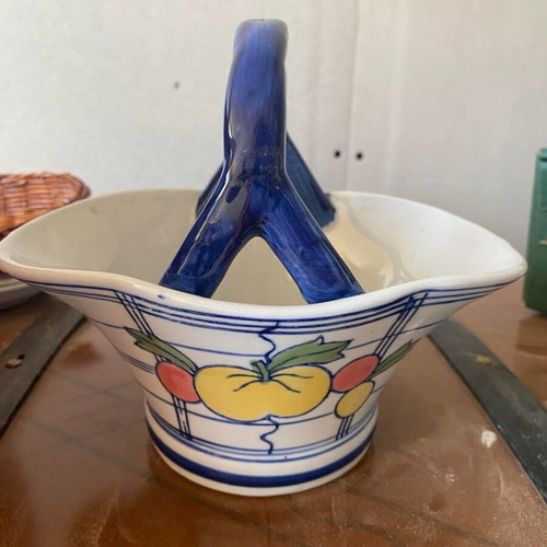 Ornament pot basket like new