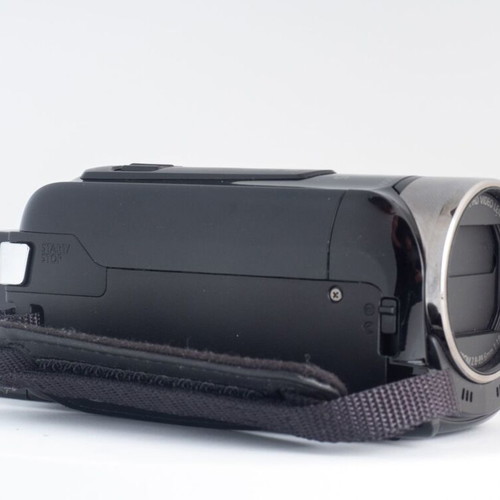 Canon HF R506 Full HD Camcorder used with 57x zoom and touchscreen