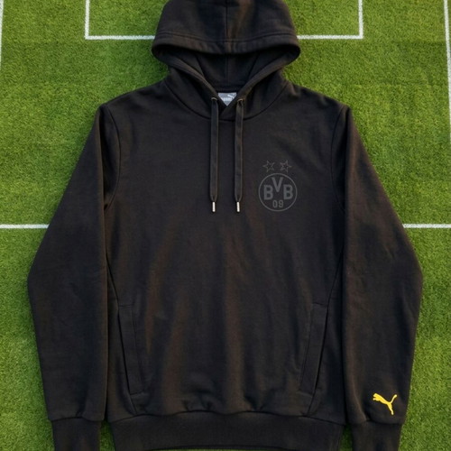 Borussia Dortmund All Black Hoodie used, original