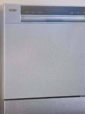 Delonghi DDW8STT23 dishwasher like new, silver