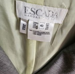 Escada suit jacket used, gray, size L