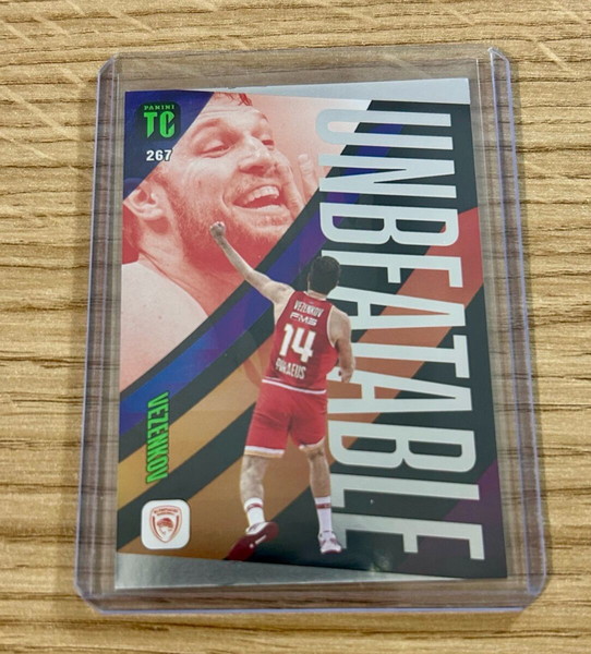 Καρτα Sasha Vezenkov Ολυμπιακος Unbeatable Panini Top Class Euroleague 2024-25