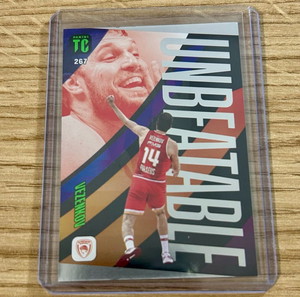 Καρτα Sasha Vezenkov Ολυμπιακος Unbeatable Panini Top Class Euroleague 2024-25
