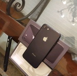 iPhone 8 64GB used with new battery and speaker, no charger, with case