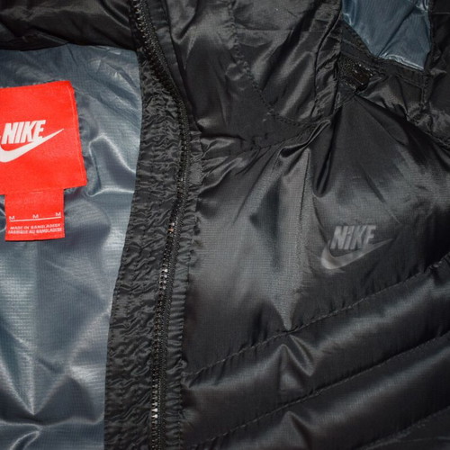 Nike Down 700 fill Puffer Long Parka used, size M, black