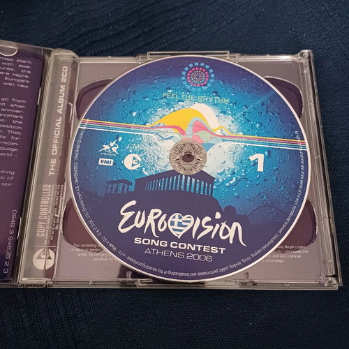 Athens 2006 Eurovision Song Contest double CD album like new