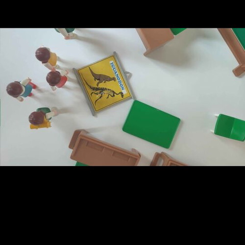 Playmobil school classroom set used, rare 80s