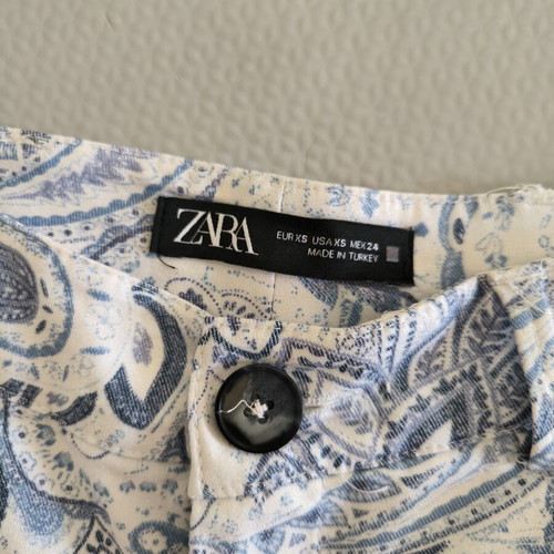 Zara pants like new, size XS, blue