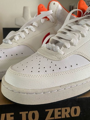 Nike Court Vision MID Next Nature shoes new, size 43, red-white