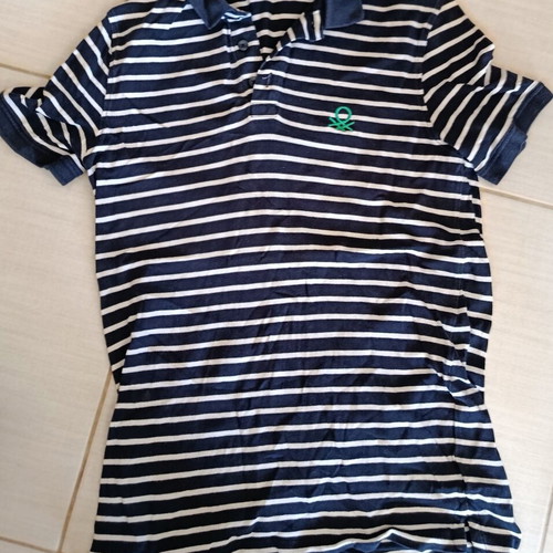 United Colors of Benetton men's polo shirts used, pack of 4, size M