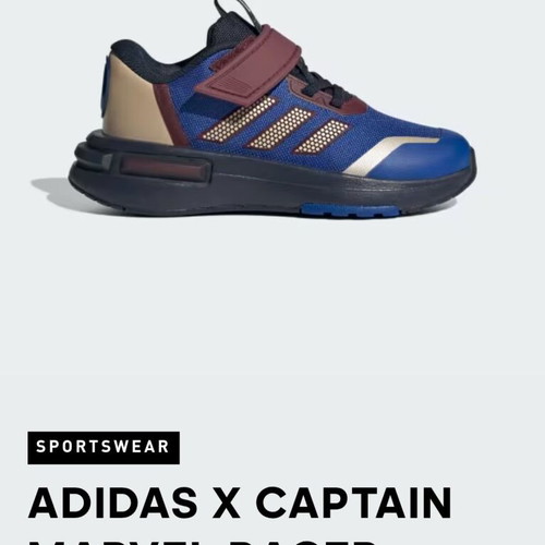 Adidas sneakers size 34, blue