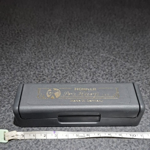 Hohner Pro Harp MS harmonica used, key D, made in Germany