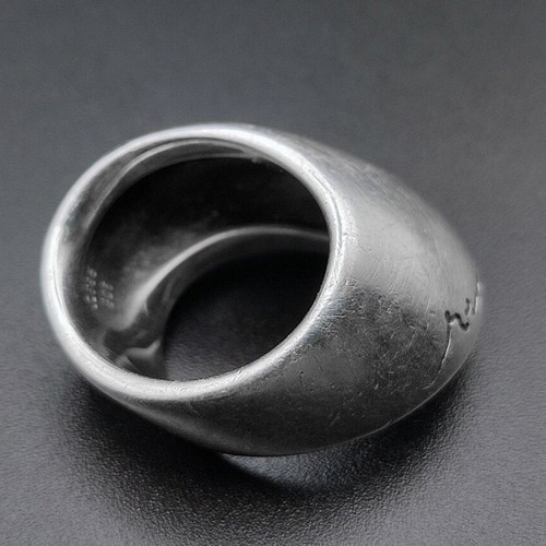 Minas Chevalier Silver Ring 925 Used, Size 62
